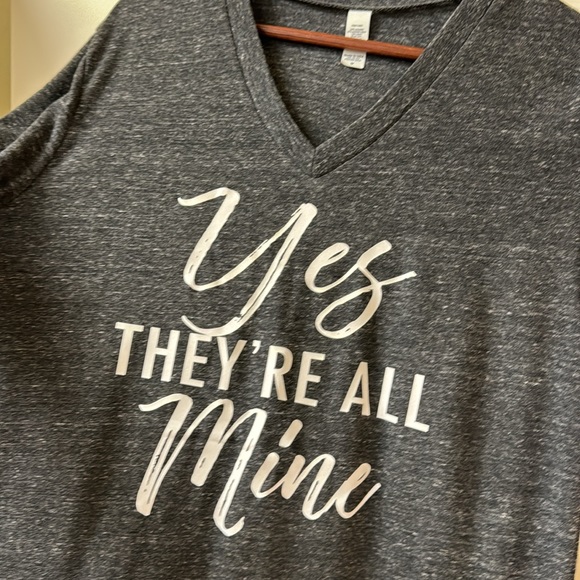 Yes They're all Mine shirt - Picture 3 of 4